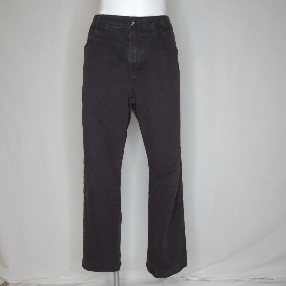 Adriano Goldschmied AG THE GRADUATE Tailored Leg Purple Jeans Men's 38 x 32